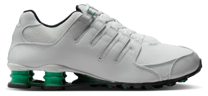 Nike Shox NZ - Grey Fog/Black/Stadium Green - Image 1