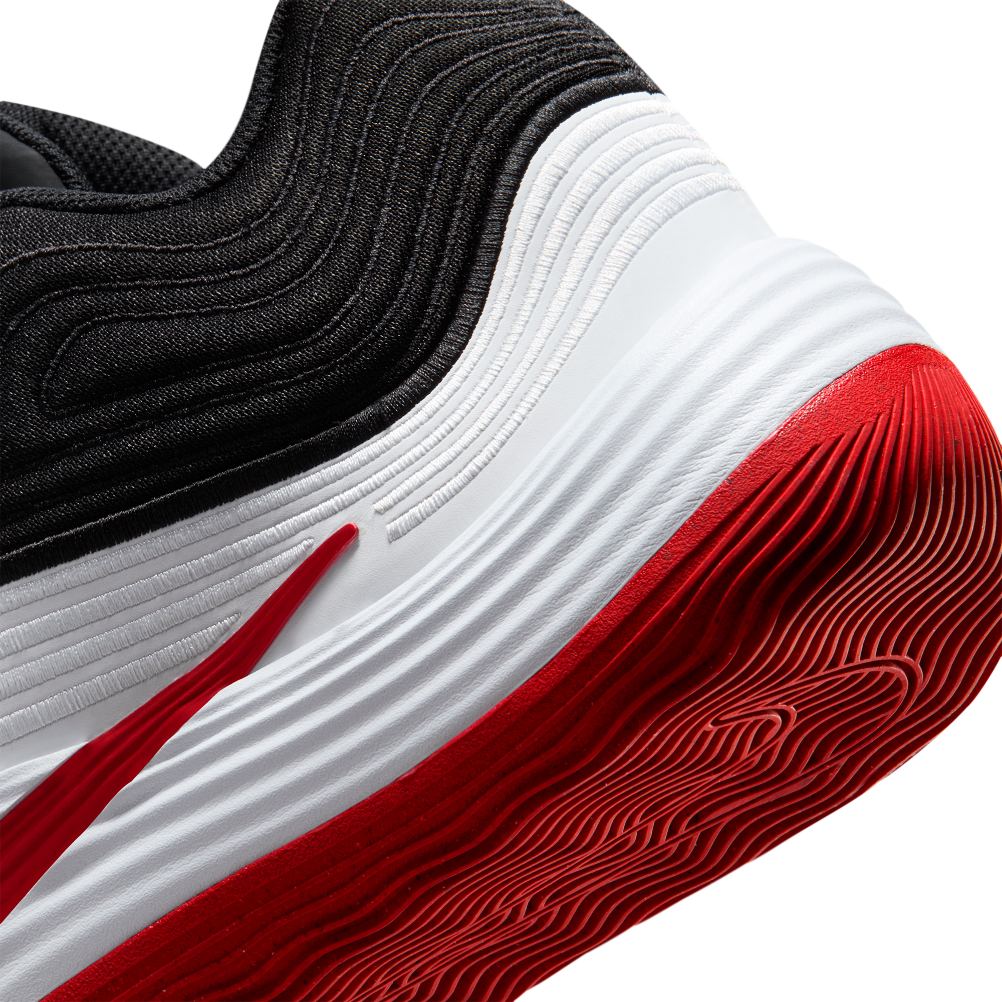 Nike Precision 8 Mid - Black/University Red/White - Image 7