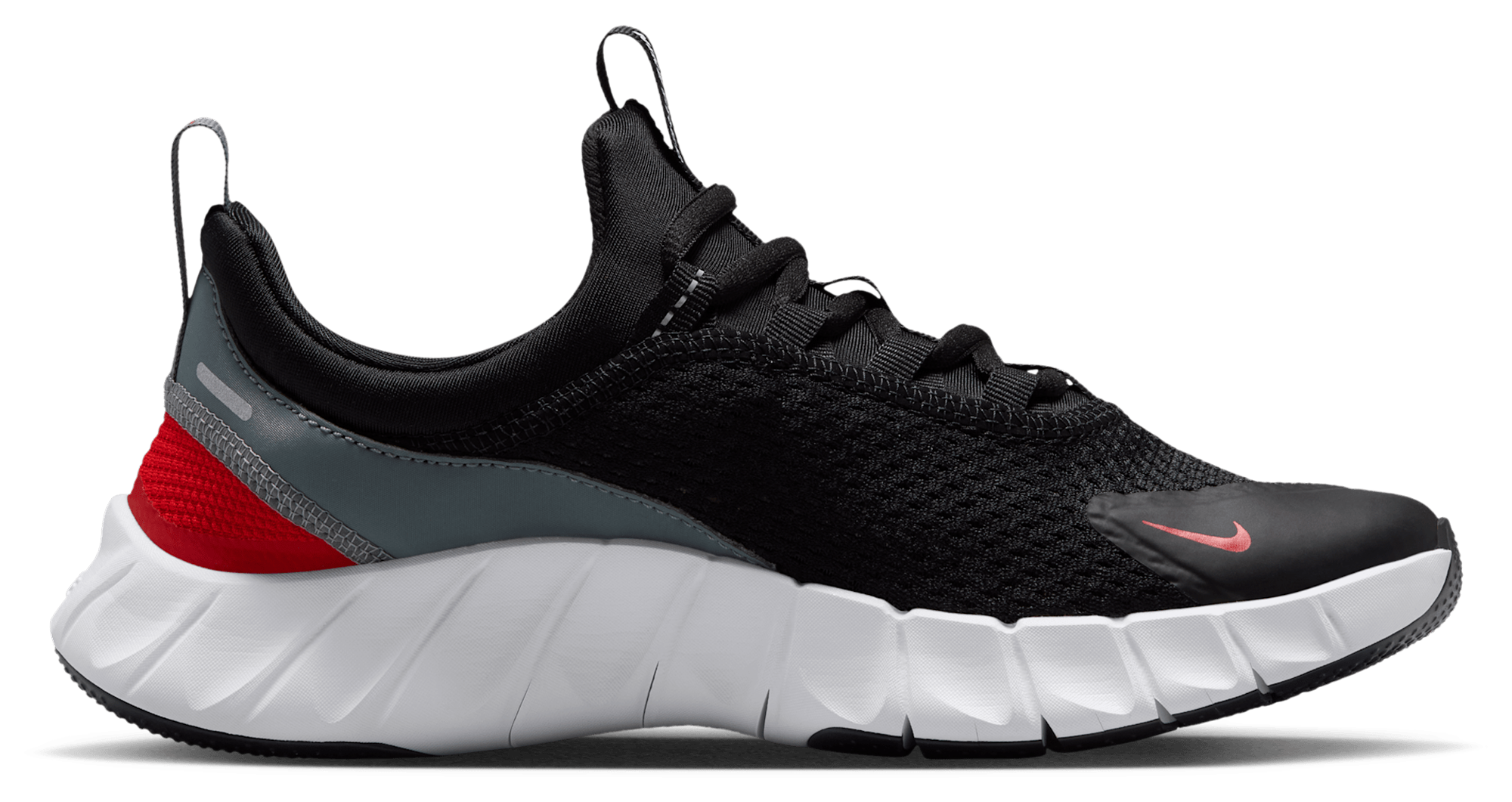Nike Free Ride 童款 - Black/White/Cool Grey - Image 1