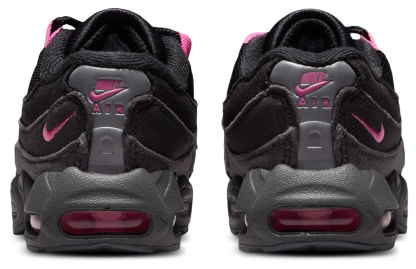 Nike Air Max 95 童款 - Cool Gray/Black/Playful Pink - Image 3