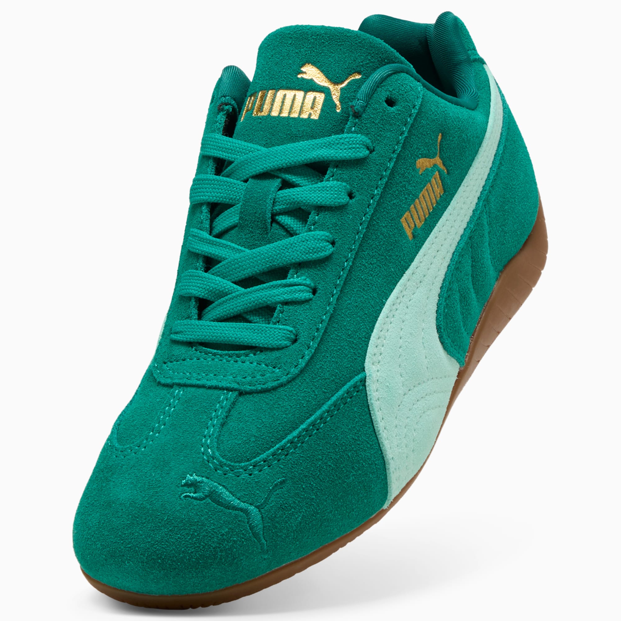 Speedcat OG Big Kids' Sneakers - Wild Green-Mint Melt - 8