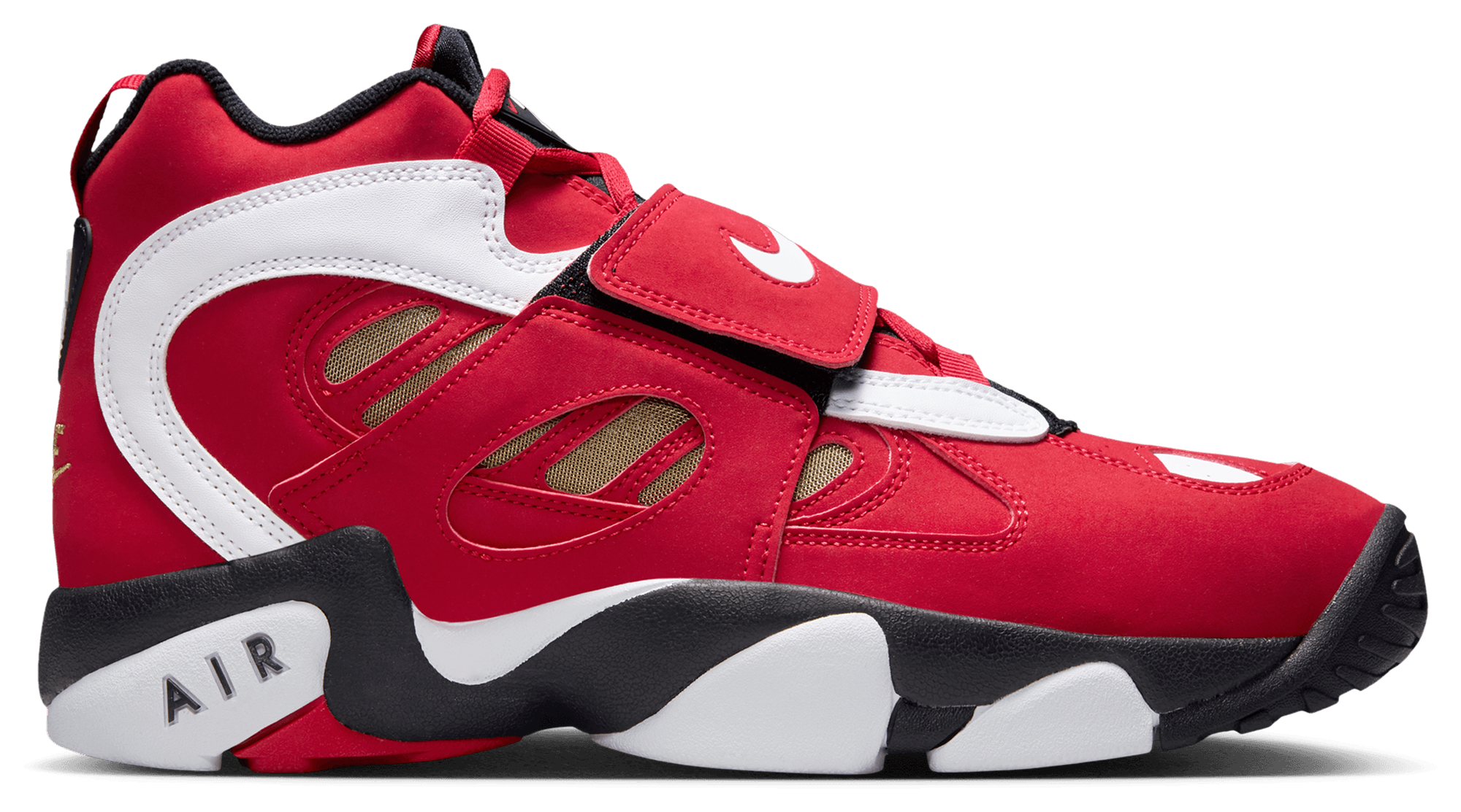 Nike Air Diamond Turf II - Fire/White/Black - Image 1