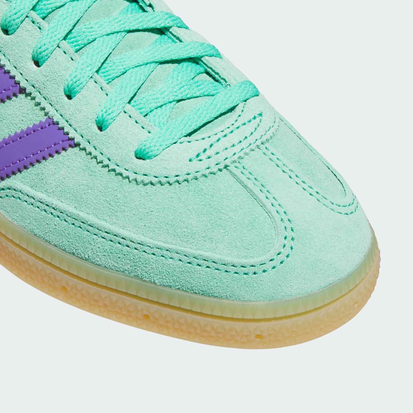 adidas HANDBALL SPEZIAL SHOES - Hi-Res Green / Purple Rush / Gold Metallic - View 10