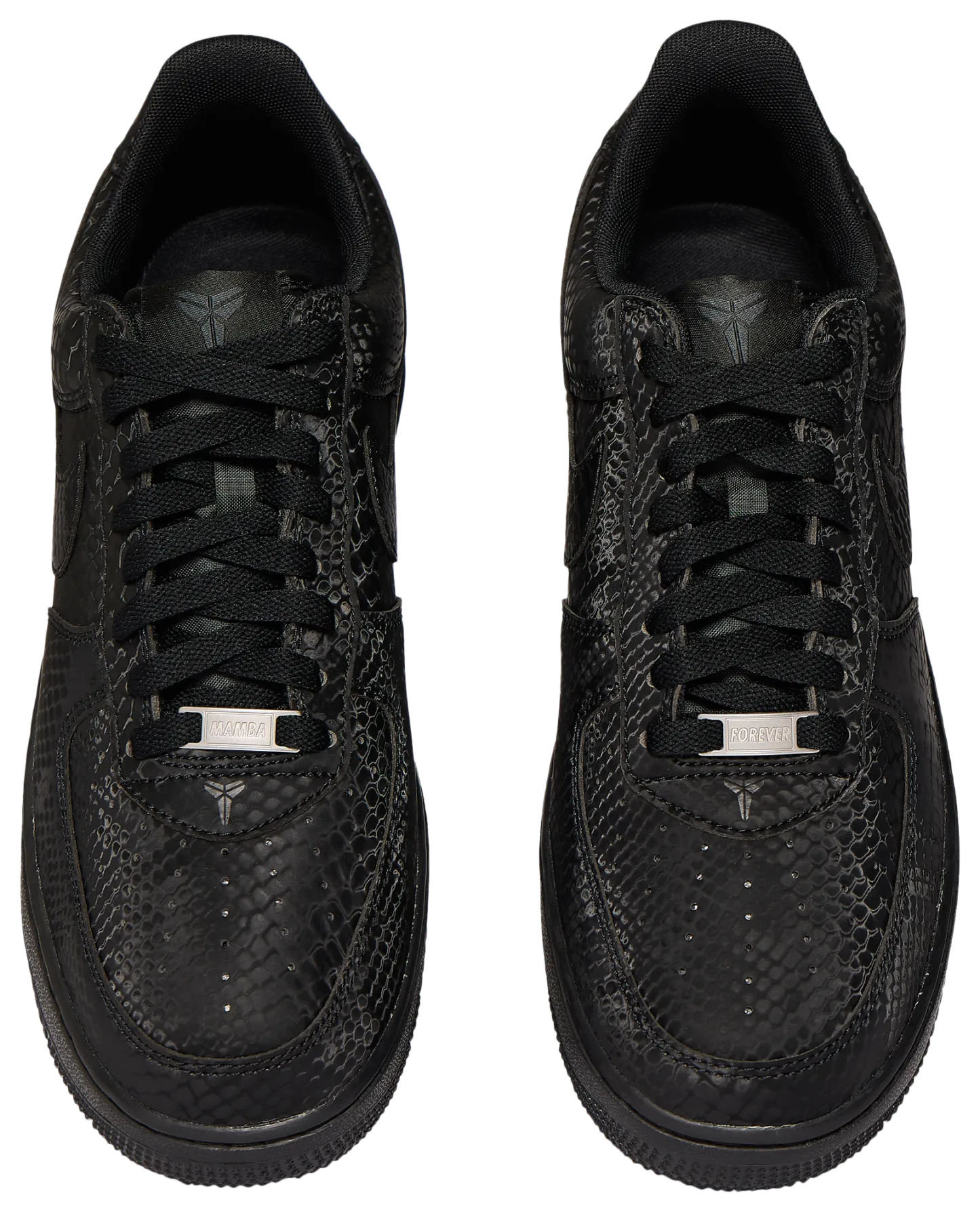 Nike Kobe Air Force 1 Low - Black/Black - Image 4