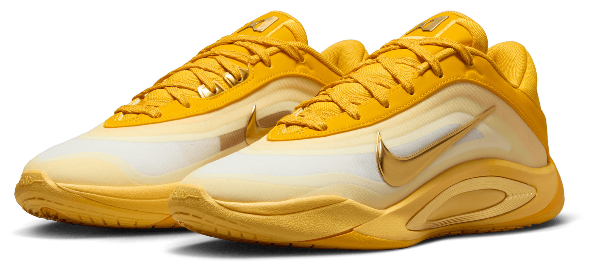 Nike A'One - Topaz Gold/Soft Yellow/Metallic Gold - Image 6