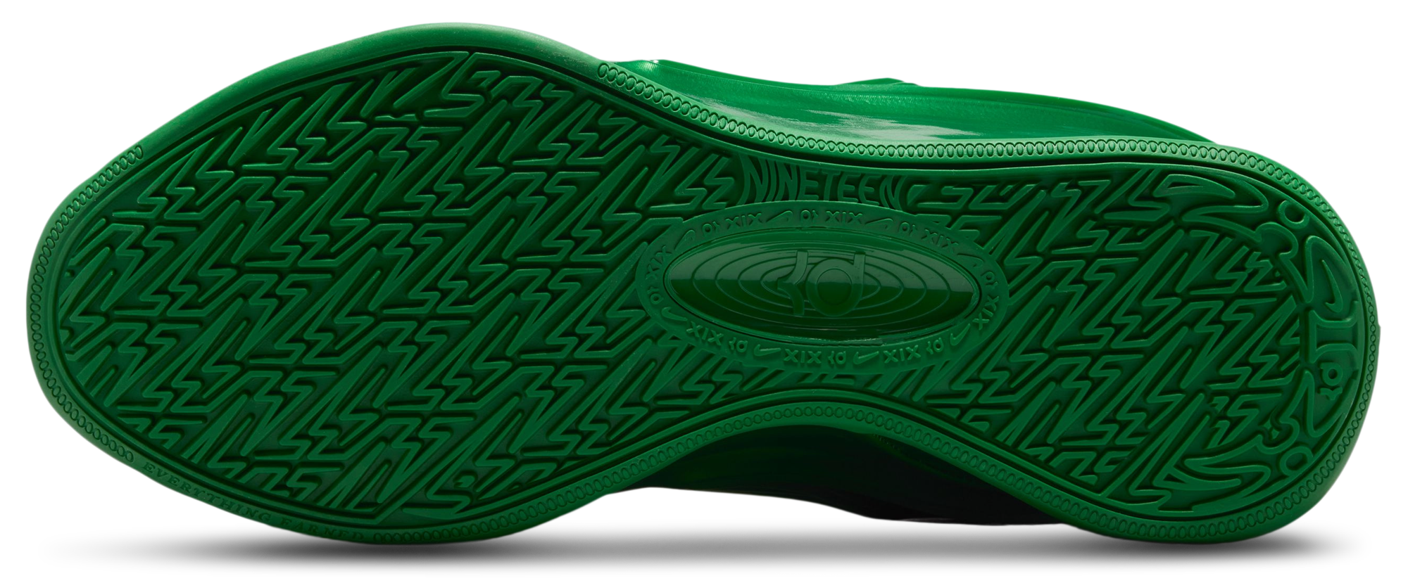 Nike KD 19 - Stadium Green/Gorge Green/University Gold - Image 5