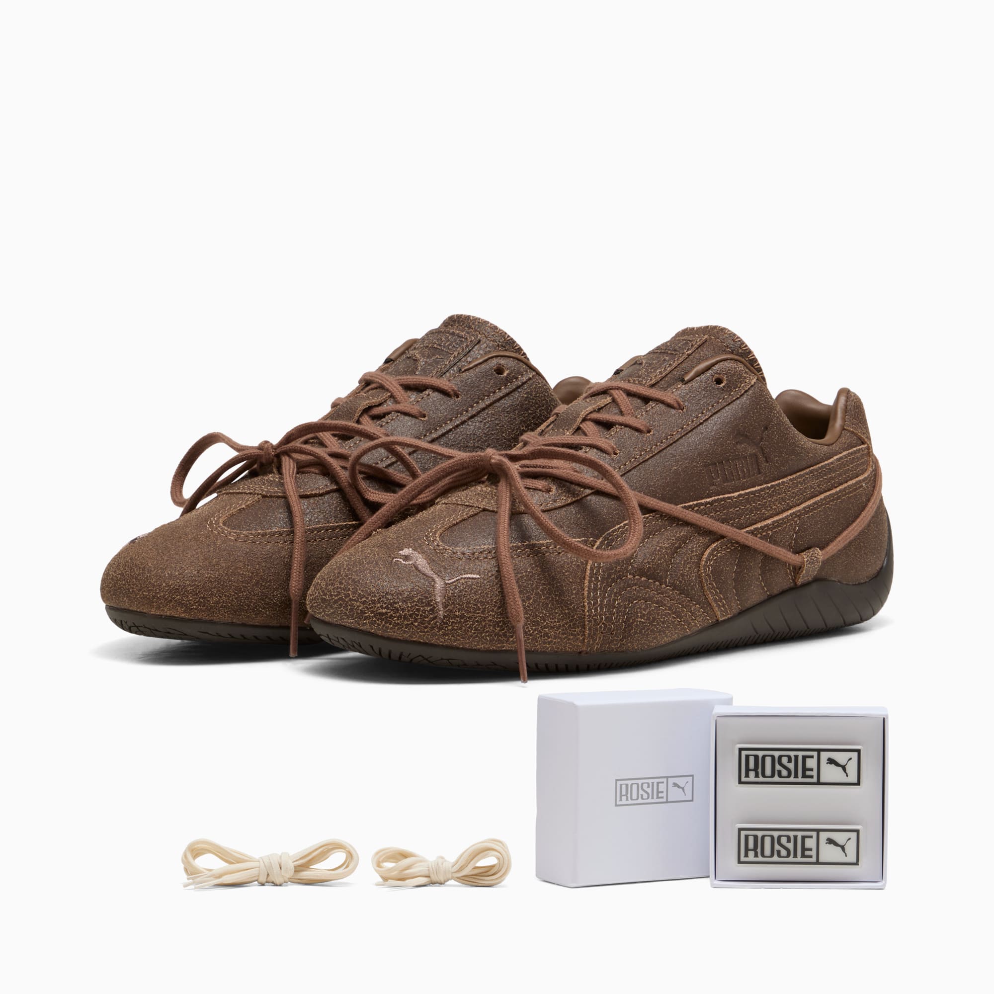 PUMA x ROSÉ Speedcat Vintage Espresso Women's Sneakers - Haute Coffee-Espresso Brown - 2