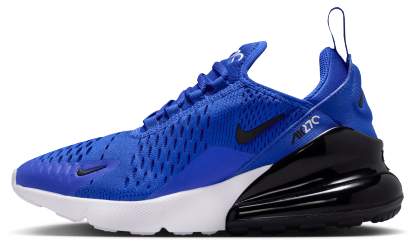 Nike Air Max 270 童款 - Racer Blue/Black/White - Image 2