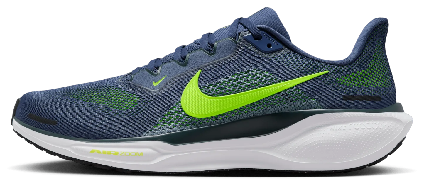 Nike Air Zoom Pegasus 41 - Seaweed/Volt/Sanded Purple - Image 2