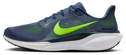 Nike Air Zoom Pegasus 41 - Seaweed/Volt/Sanded Purple - Image 2