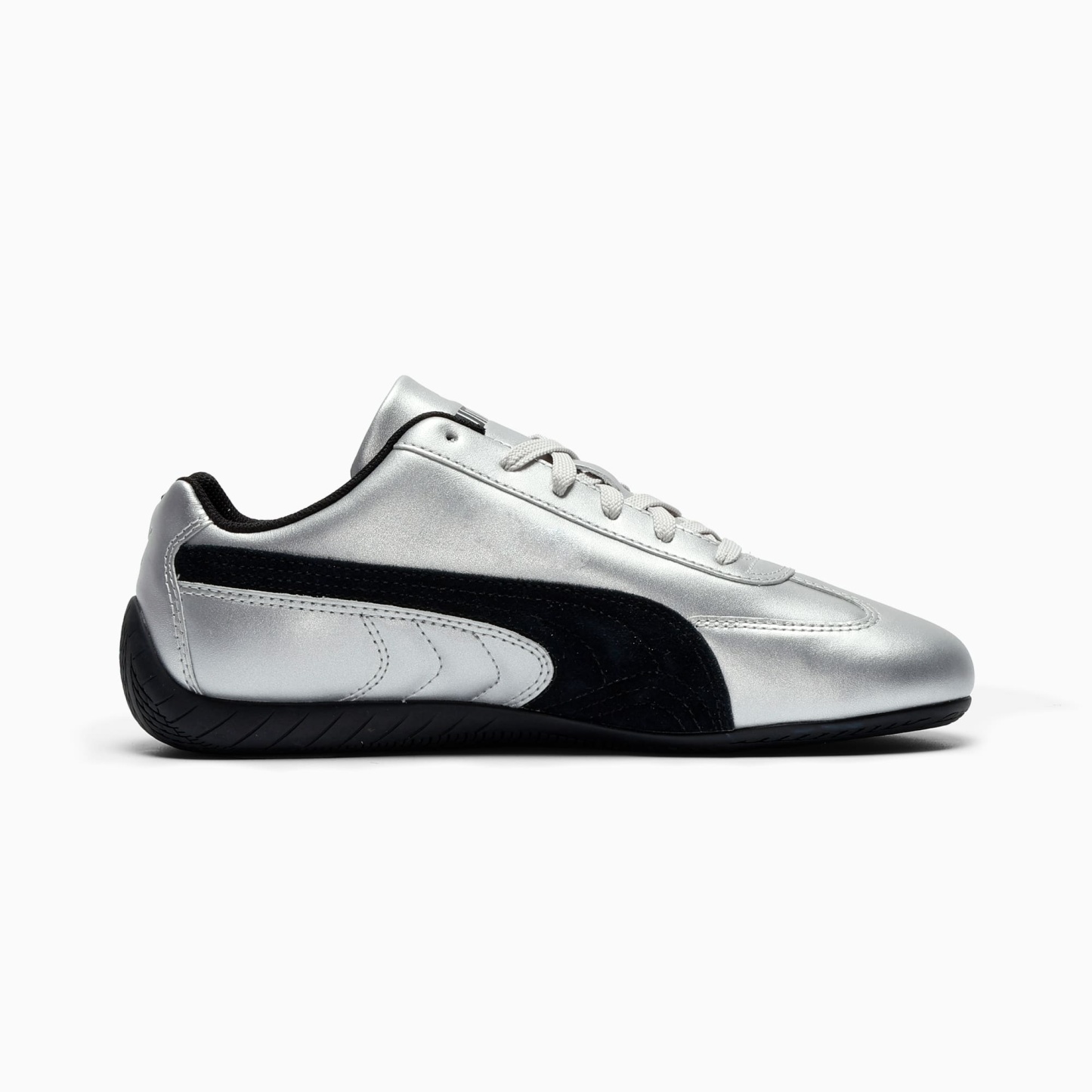 Speedcat Metallic Women's Sneakers - PUMA Silver-PUMA Black - 7