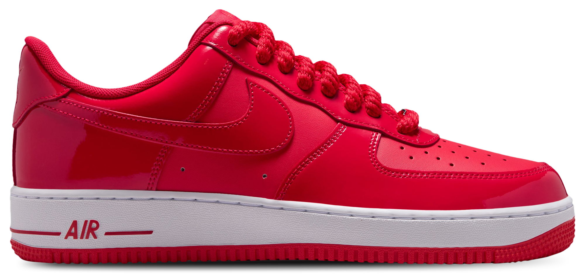 Nike Air Force 1 Low LE - Red/Red/White - Image 1