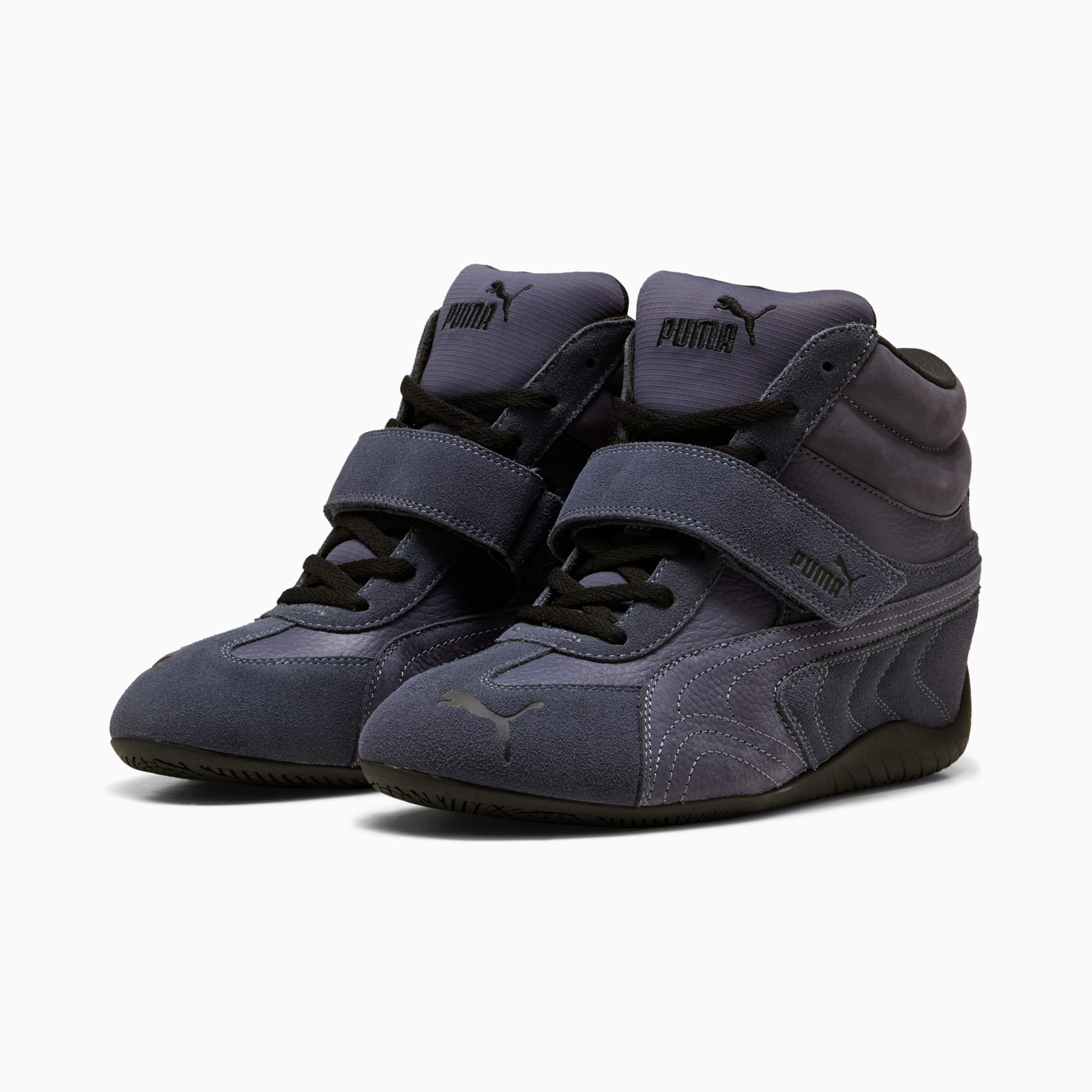Speedcat Wedge Women's Sneakers - Inky Depths-PUMA Black - 4