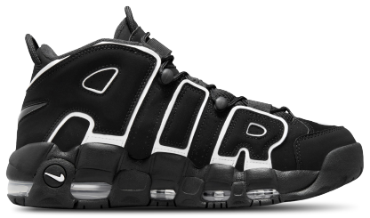 Nike Air More Uptempo '96 - Black/White - Image 1