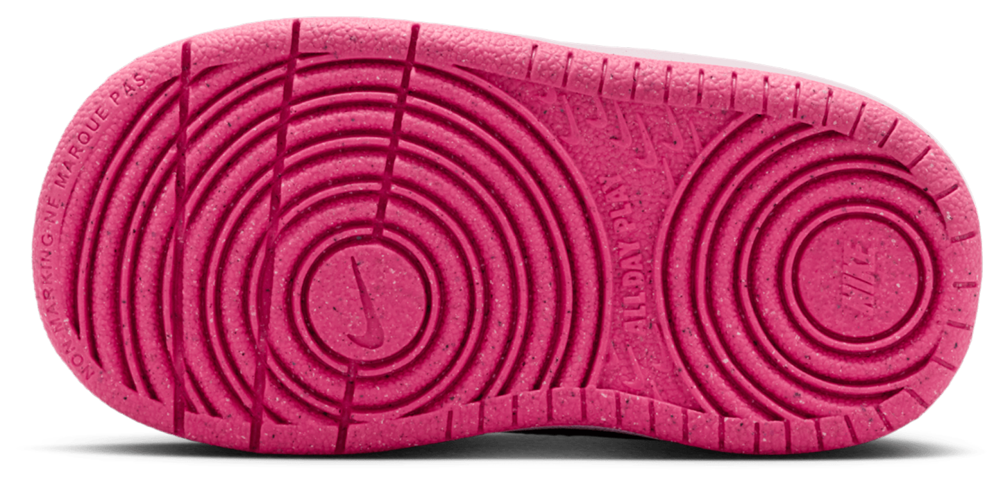 Nike Court Borough Low Recraft 童款 - Pink/White - Image 5