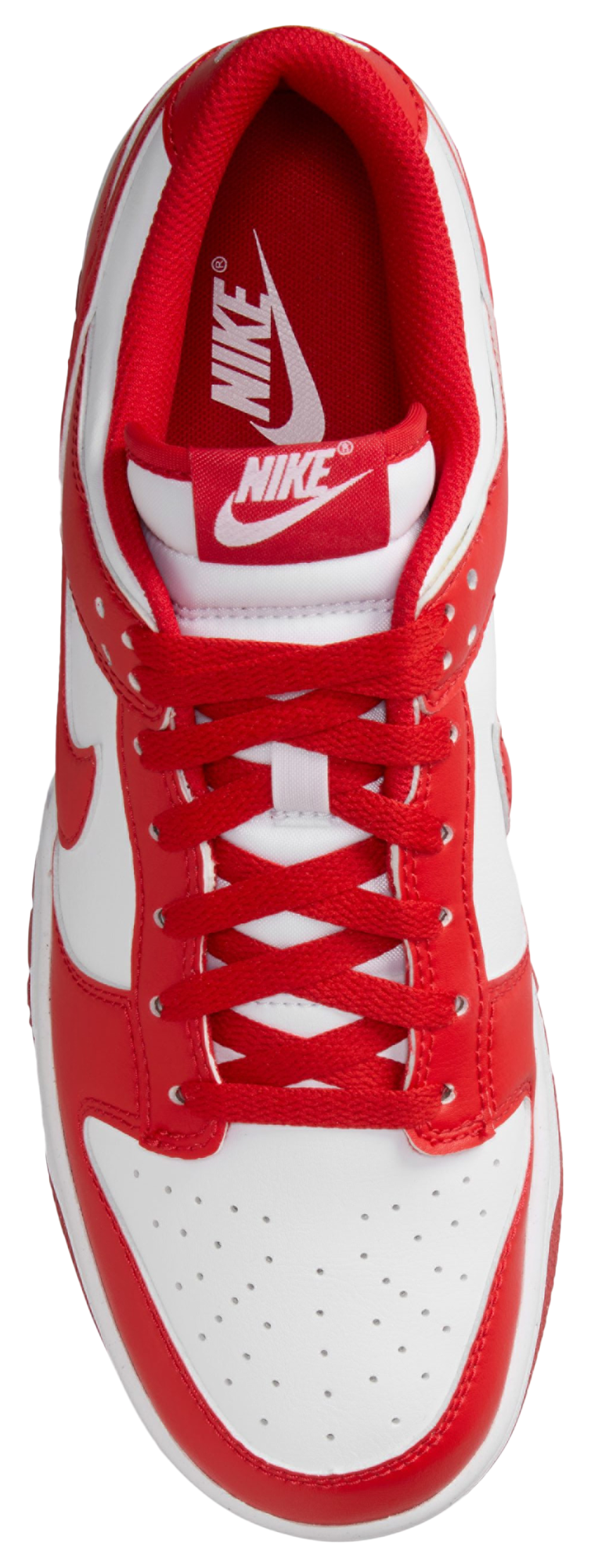 Nike Dunk Low Retro Bttys - White/University Red/White - Image 3