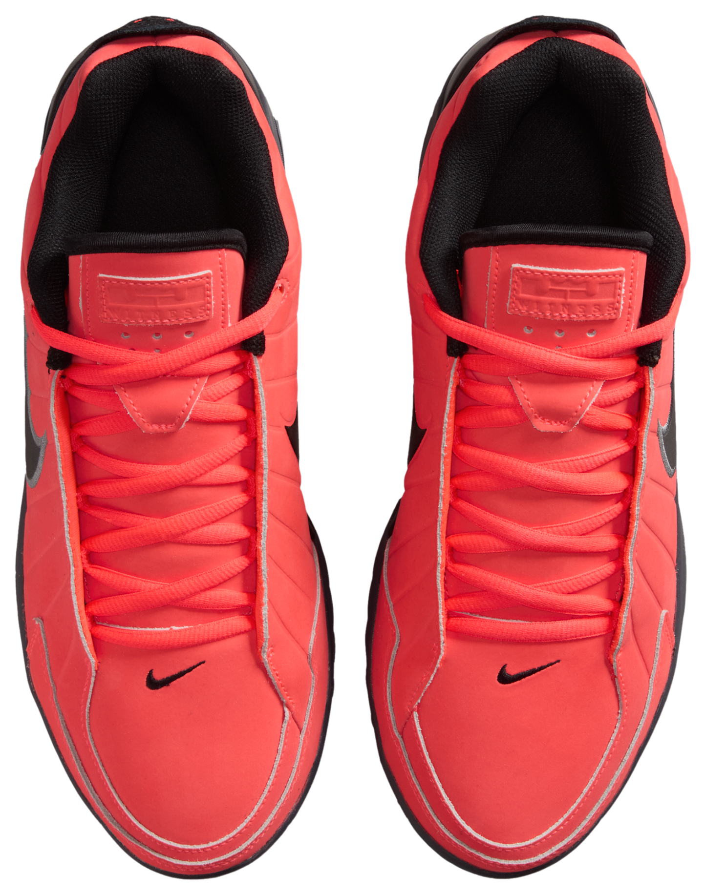 Nike Lebron Witness IX - Black/Smoke Grey/Bright Crimson - Image 4