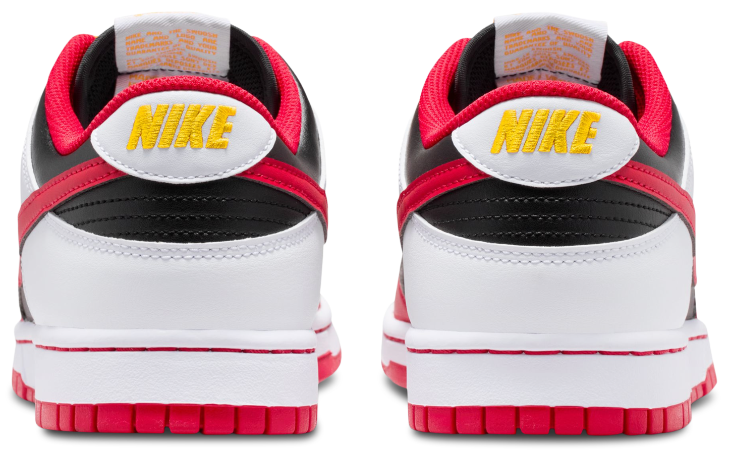 Nike Dunk Low Retro RIV - University Red/White/Black - Image 3