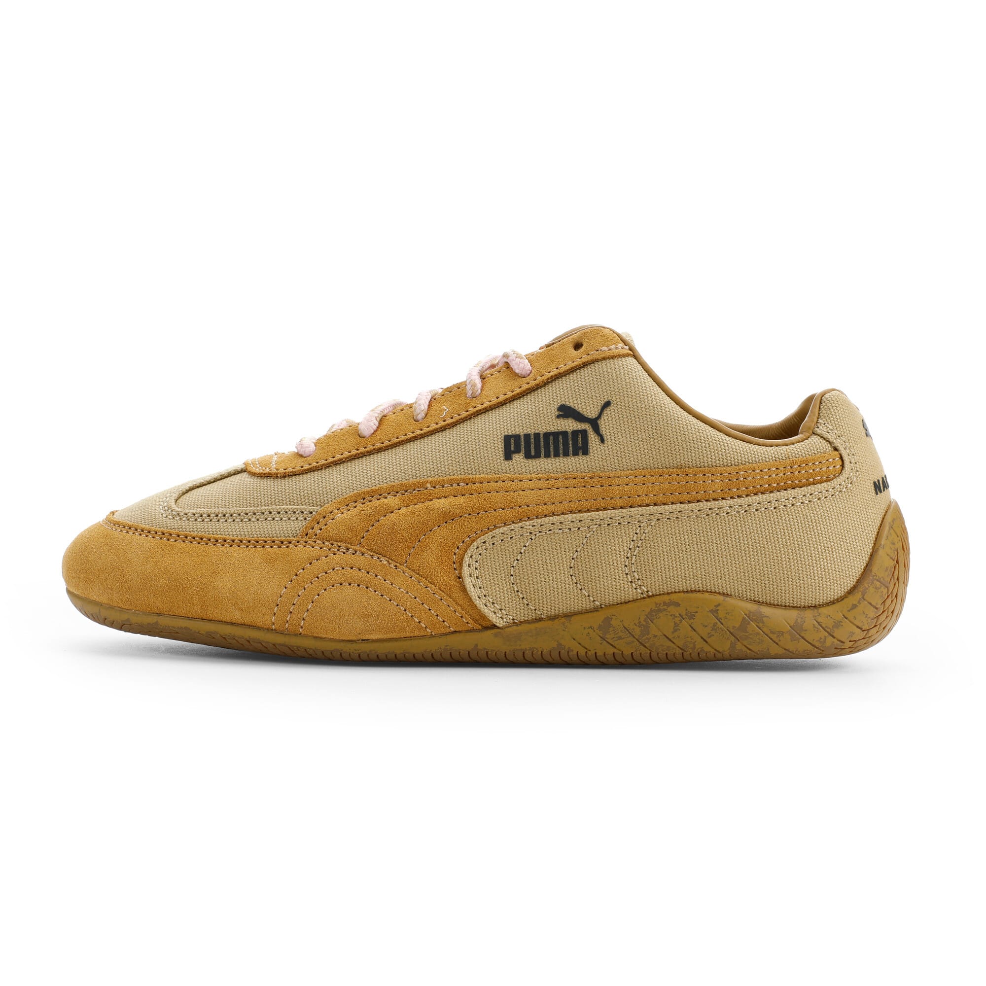 PUMA x NAHMIAS Speedcat Sneakers - Coffee Milk-Aged Copper-Pearl Pink - 1