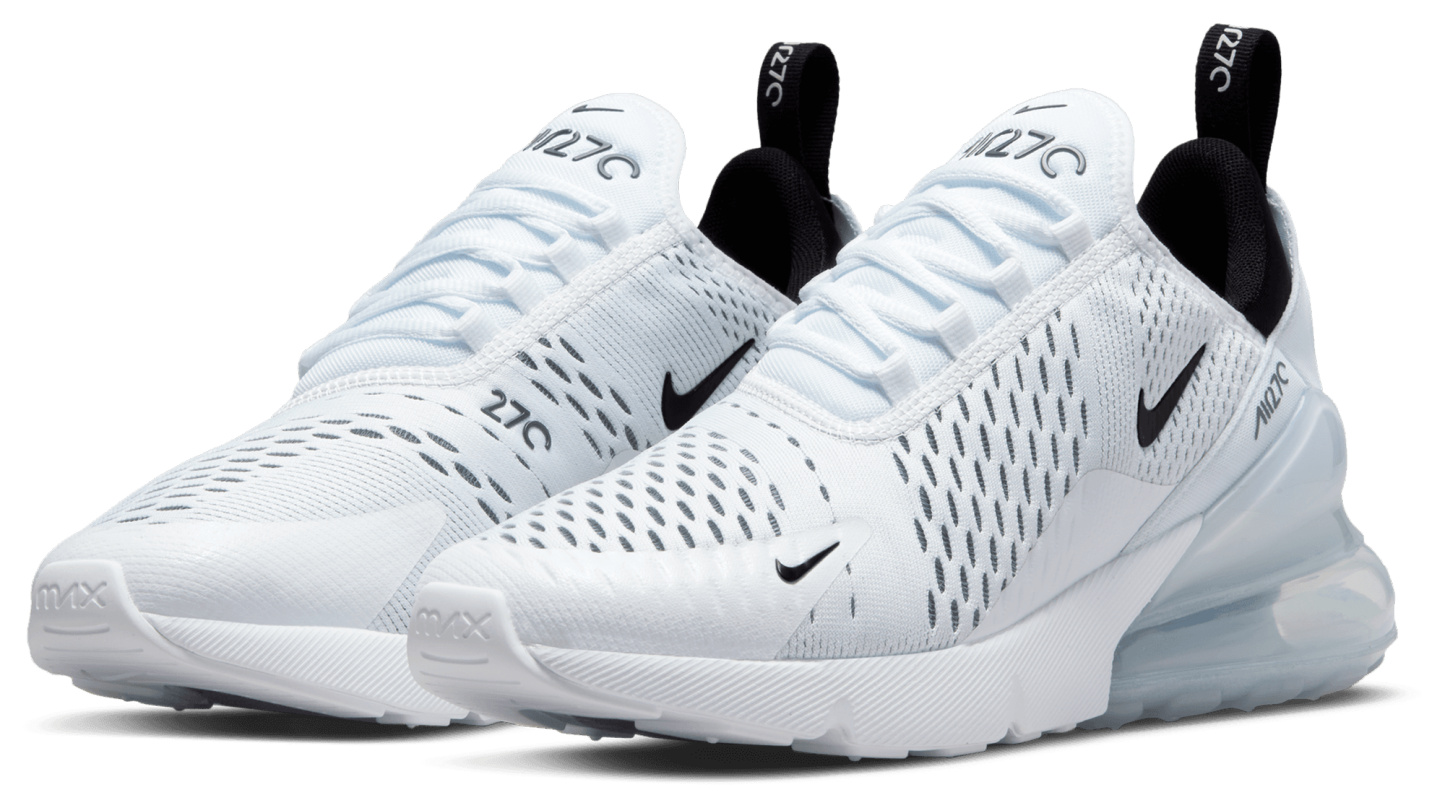 Nike Air Max 270 - White/Black/White - Image 6