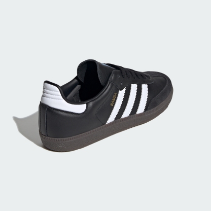 adidas Samba OG Shoes - Core Black / Cloud White / Gum (IG9031) - View 6