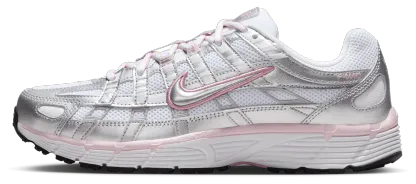 Nike P-6000 - White/Mtlc Silver/Elemental Pink - Image 2