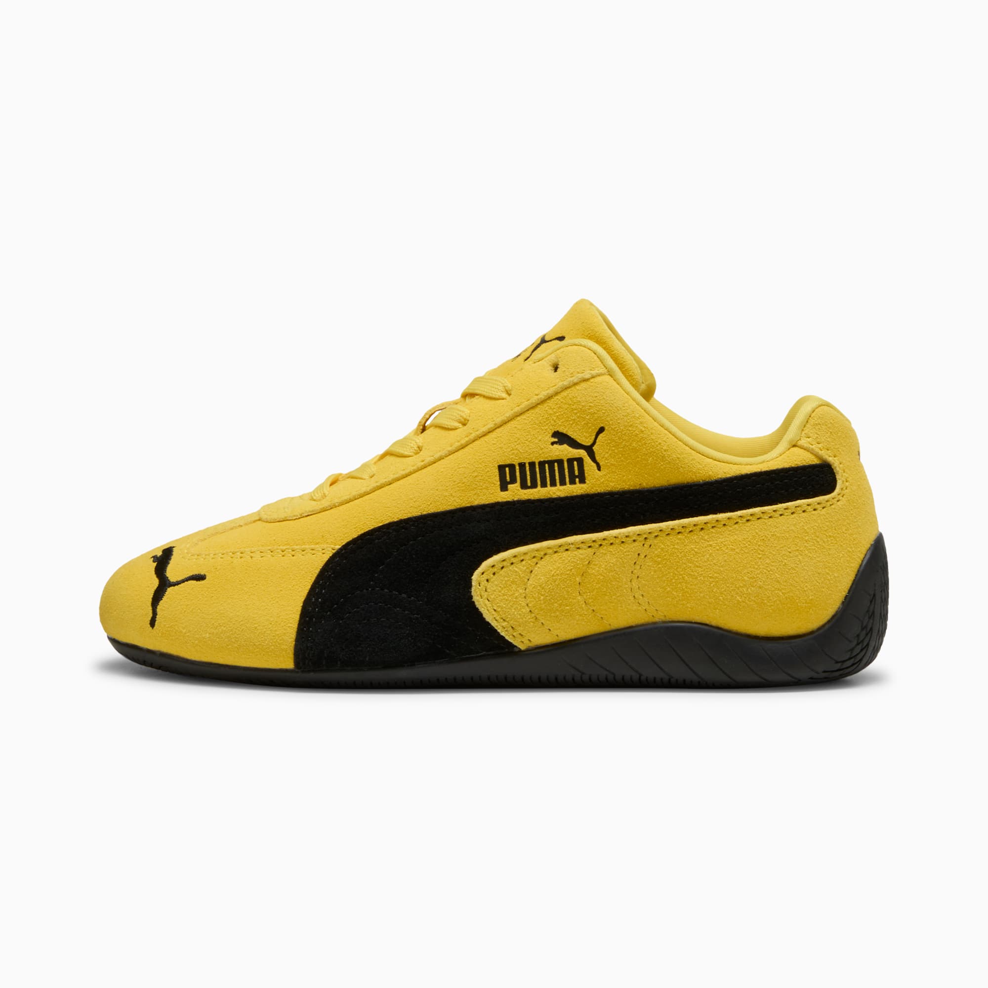 Speedcat OG Big Kids' Sneakers - Pelé Yellow-PUMA Black - 1
