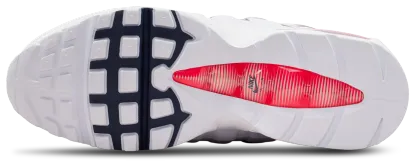 Nike Air Max 95 - Speed Red/White/Mtlc Silver - Image 5