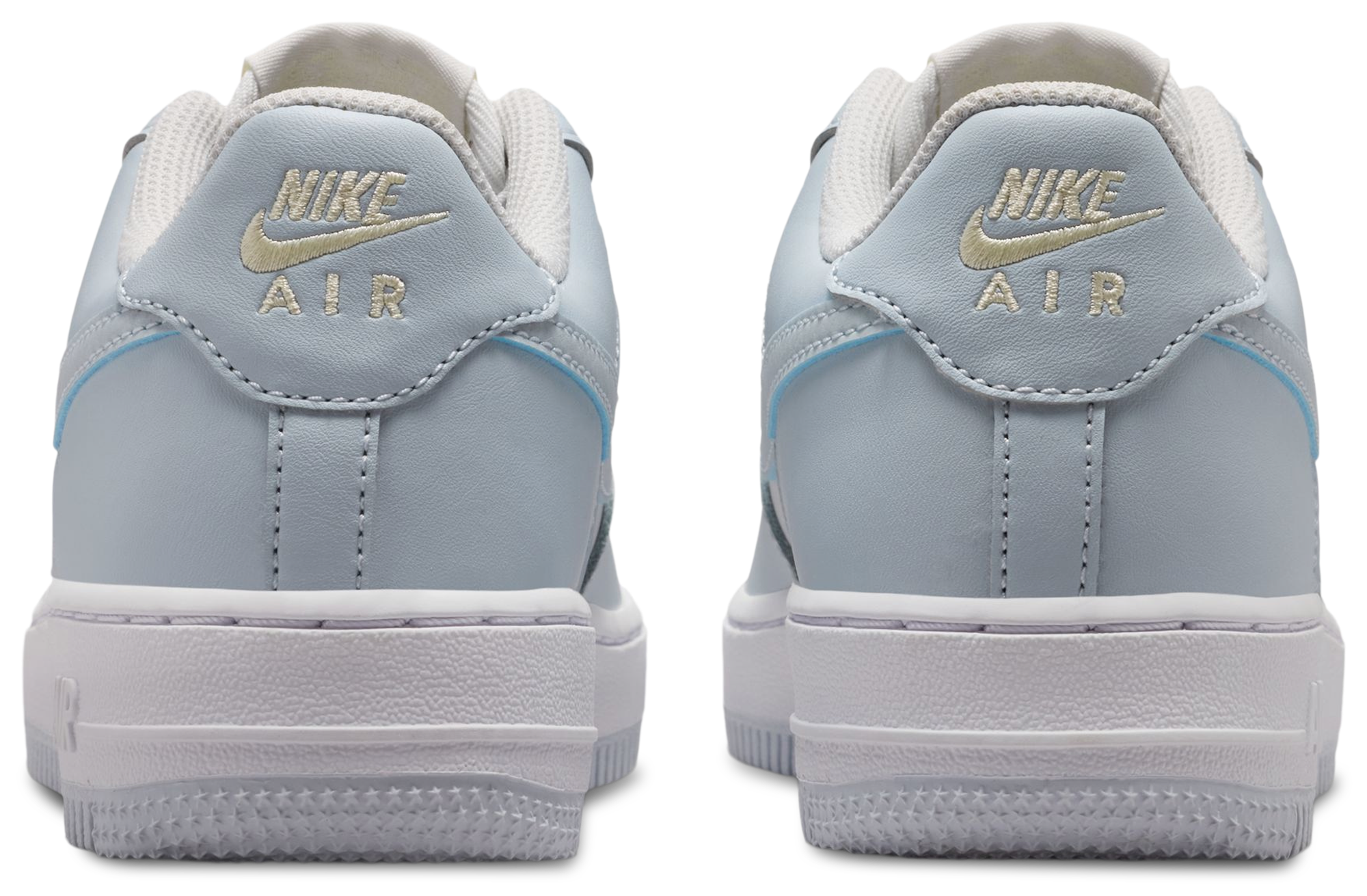 Nike Air Force 1 Low 童款 - Platinum Tint/Alabaster/White - Image 3