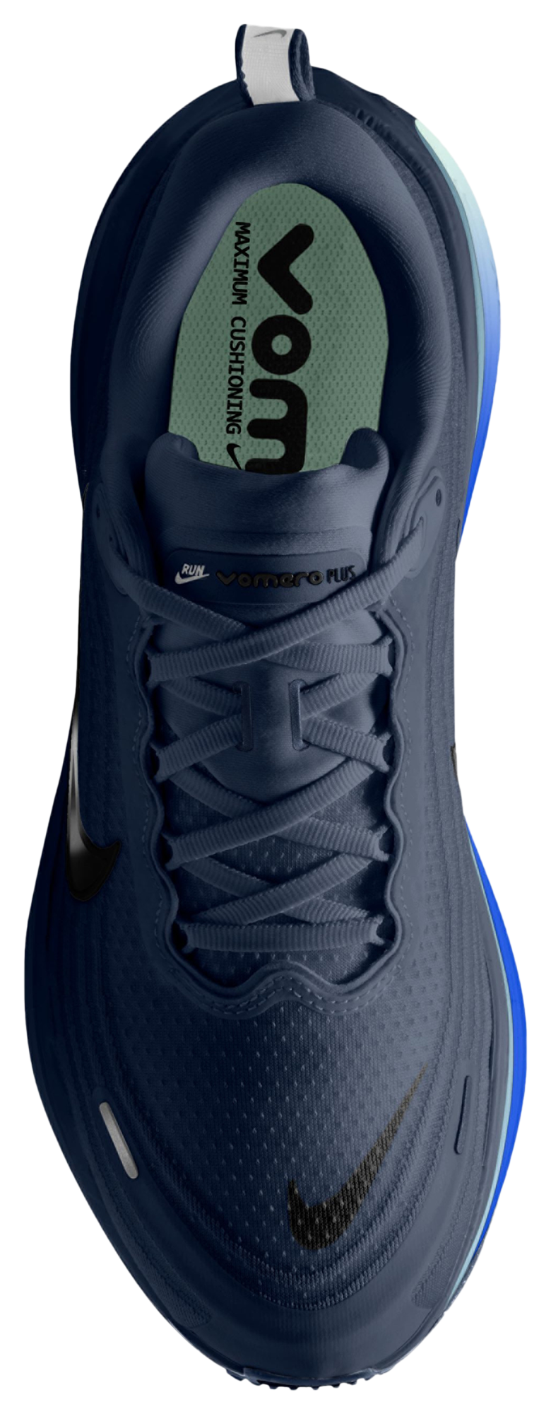 Nike Vomero Plus - Grey/Black/Green - Image 3