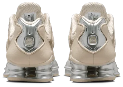 Nike Shox TL - Cream Ii/Mtlc Silver/Black - Image 3