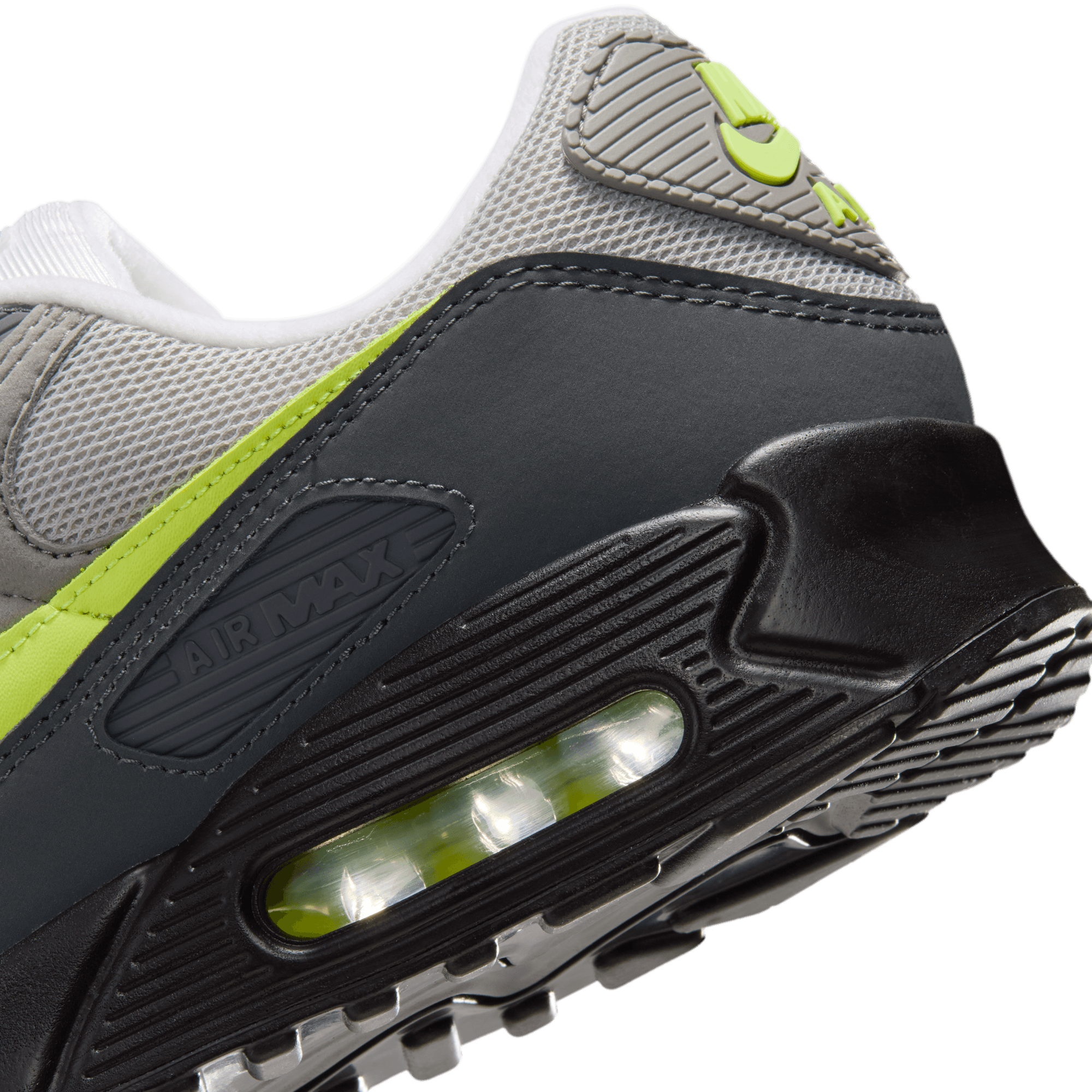 Nike Air Max 90 Prm Reflect - Neon Yellow/Anthracite/Black - Image 8