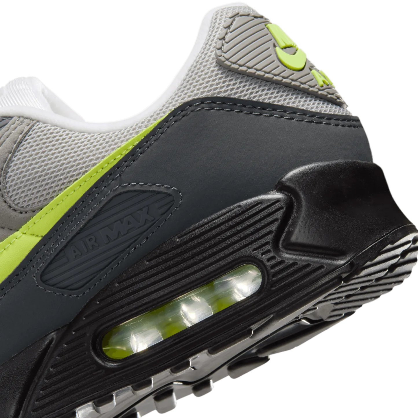 Nike Air Max 90 Prm Reflect - Neon Yellow/Anthracite/Black - Image 8