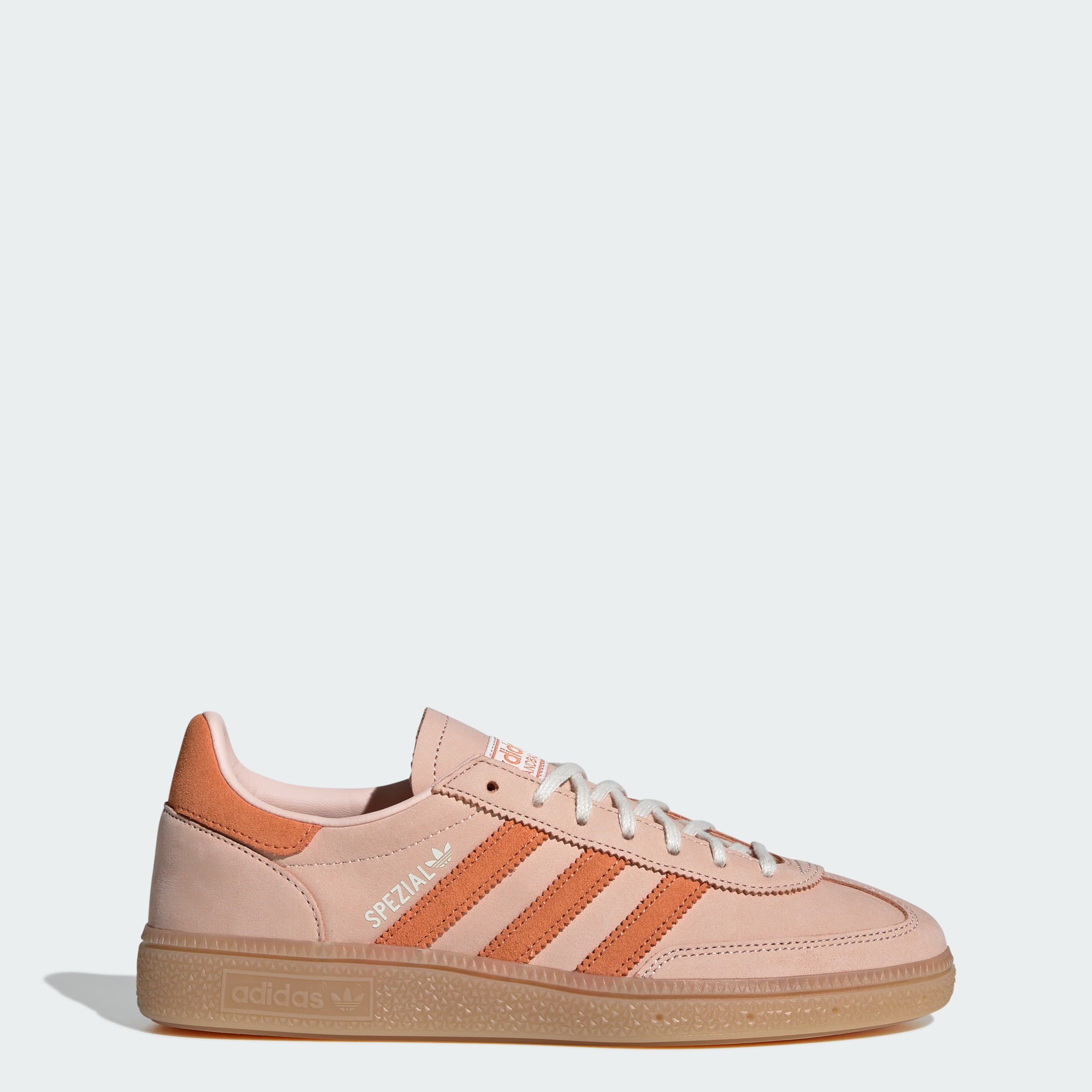 adidas HANDBALL SPEZIAL SHOES - Blush Pink / Dusky Orange / Off White - View 1