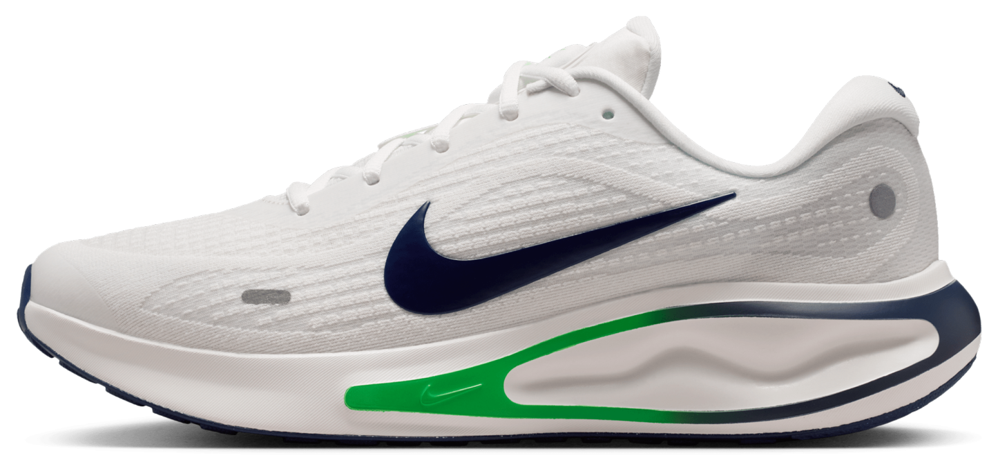 Nike Journey Run - Summit White/Midnight Navy/Green Spark - Image 2