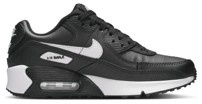 Nike Air Max 90 童款 - Black/Black/White - Image 1