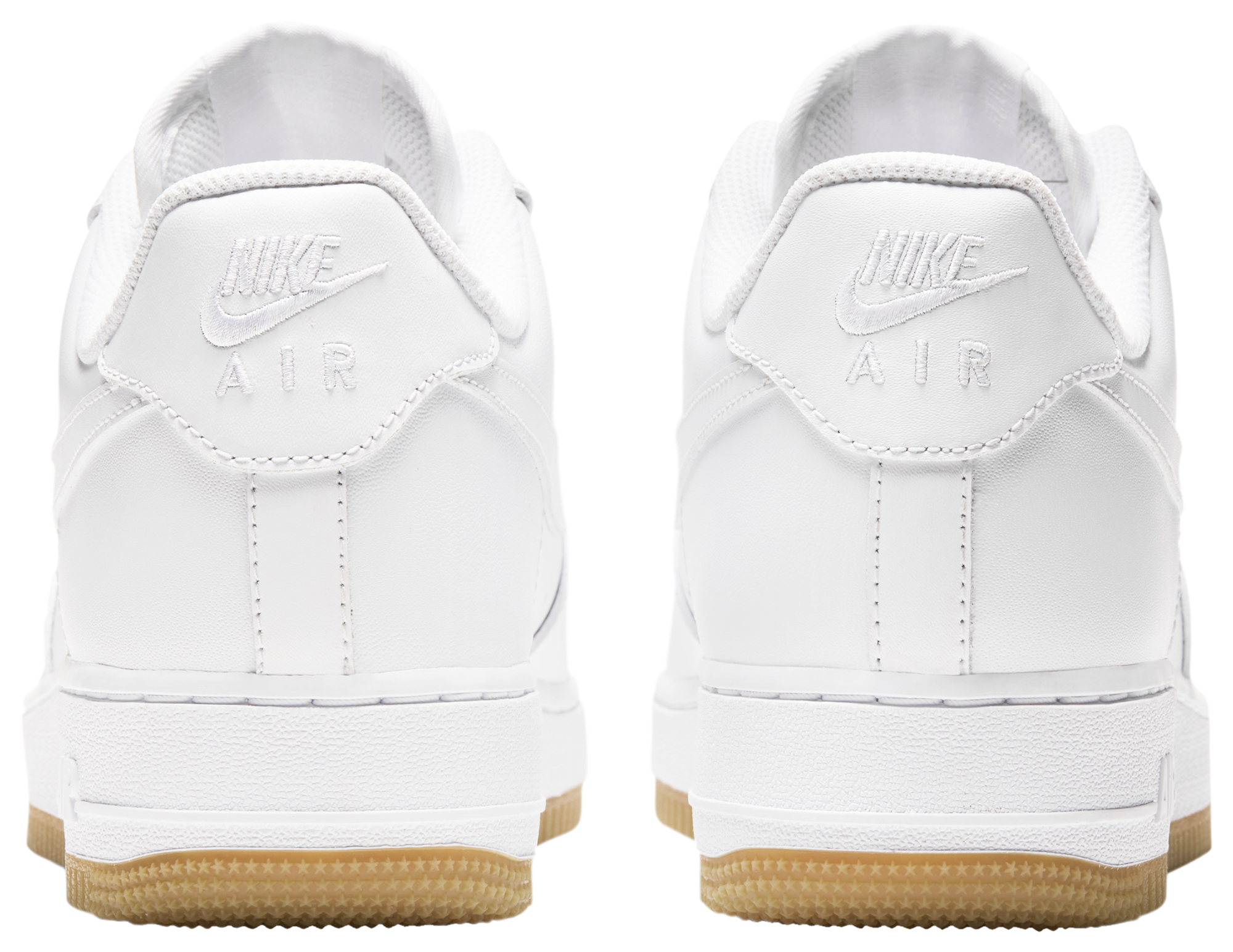 Nike Air Force 1 '07 - White/White/Brown - Image 4