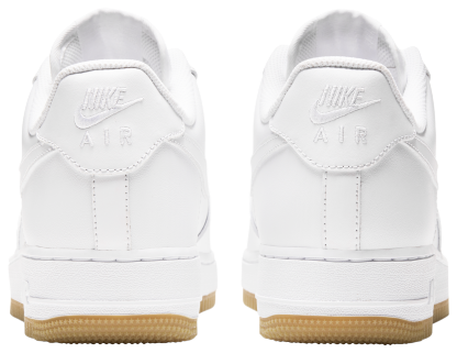 Nike Air Force 1 '07 - White/White/Brown - Image 4