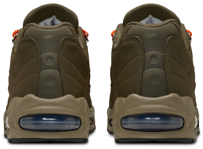 Nike Air Max 95 OG Big Bubble NA20 - Olive/Black/Orange - Image 3