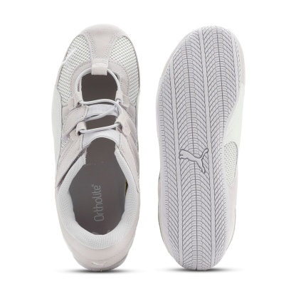 Speedcat Go Big Kids' Easy On Sneakers - Spring Lavender-PUMA White-Feather Gray - 4