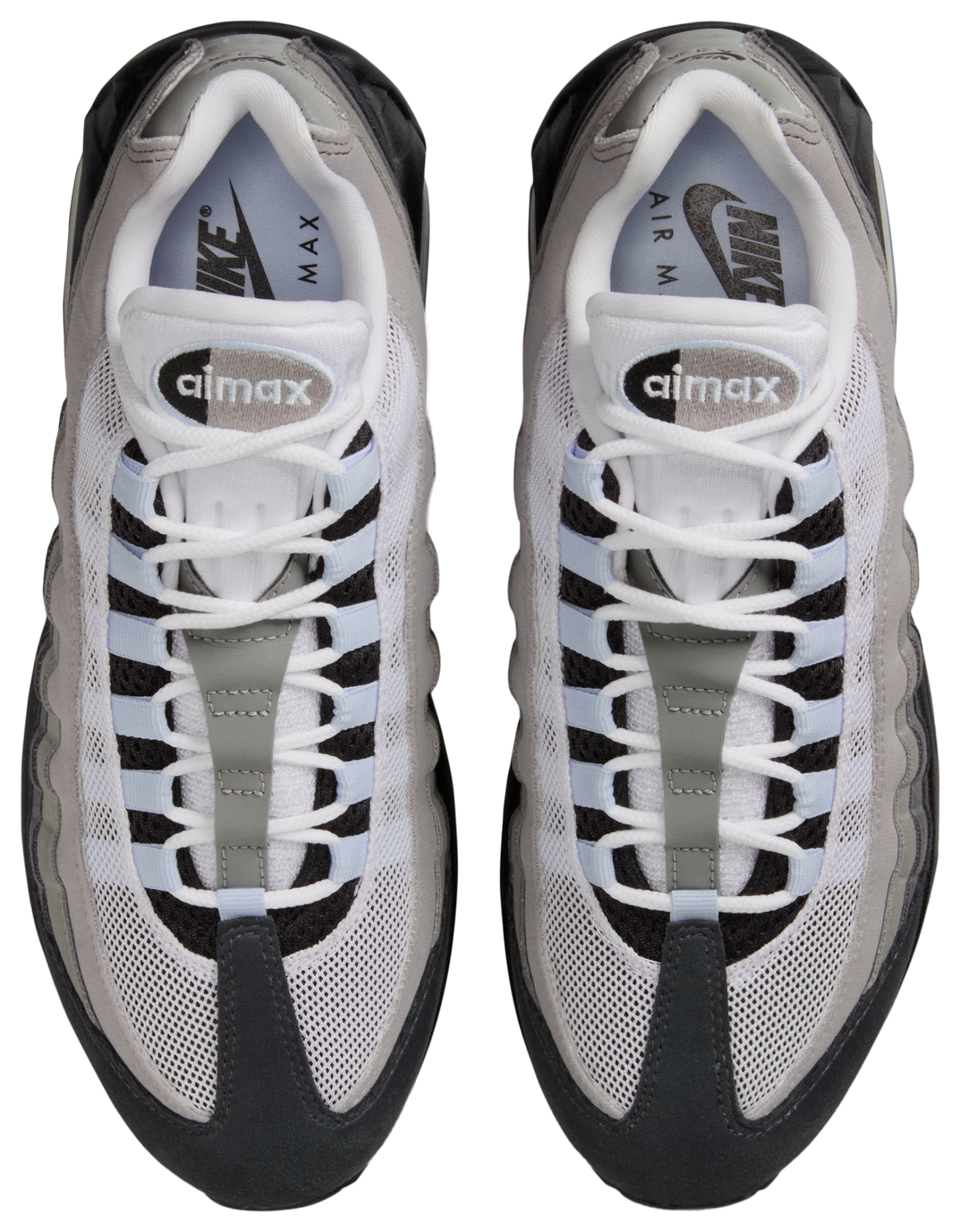 Nike Air Max 95 - Medium Gray/Blue Tint/Black - Image 4