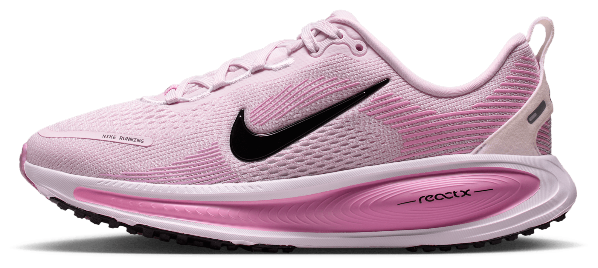 Nike Vomero 18 童款 - Bleached Lilac/Black/Lt Magenta - Image 2