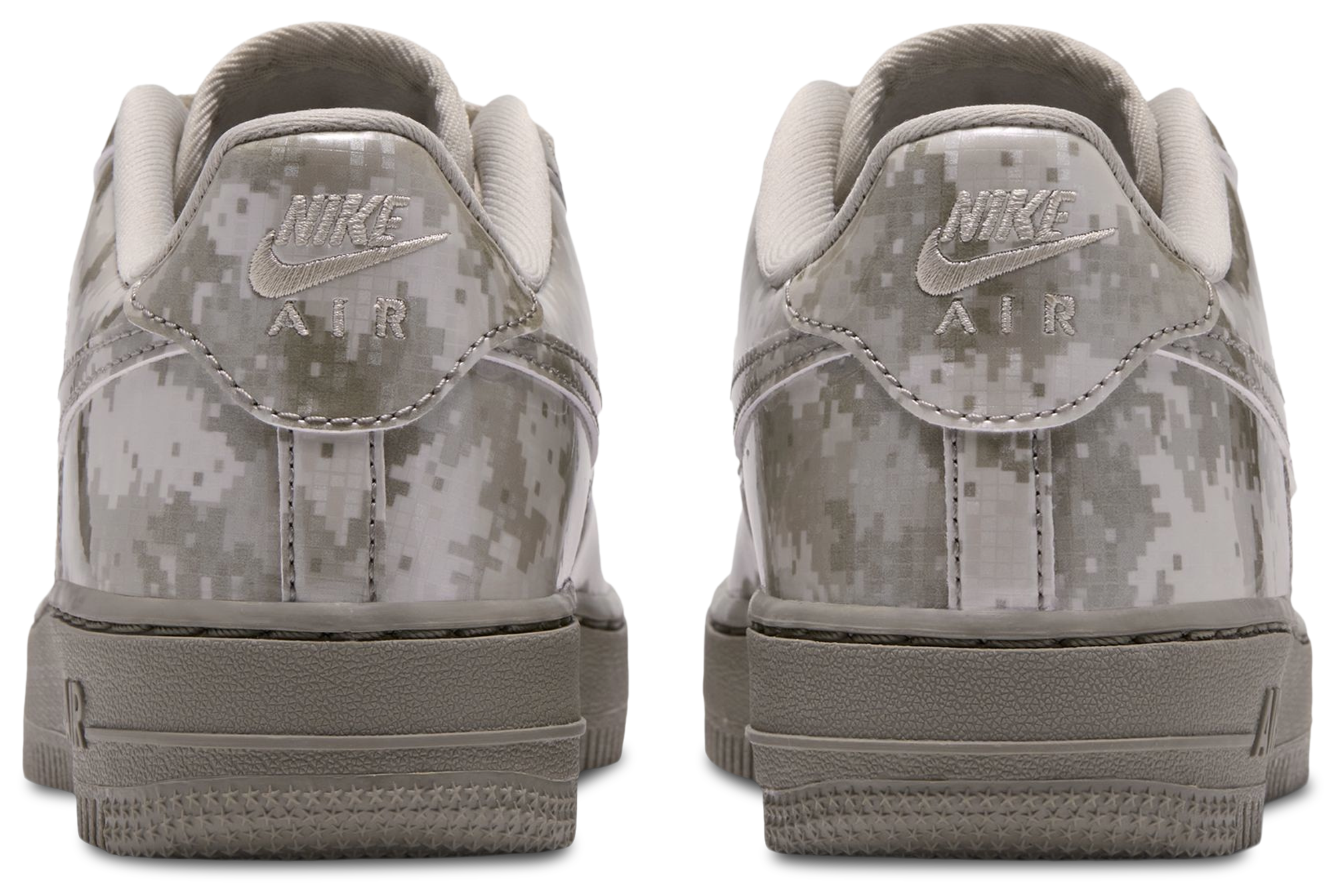 Nike Air Force 1 Low 童款 - Green/Lt Army/Dark Grey - Image 3