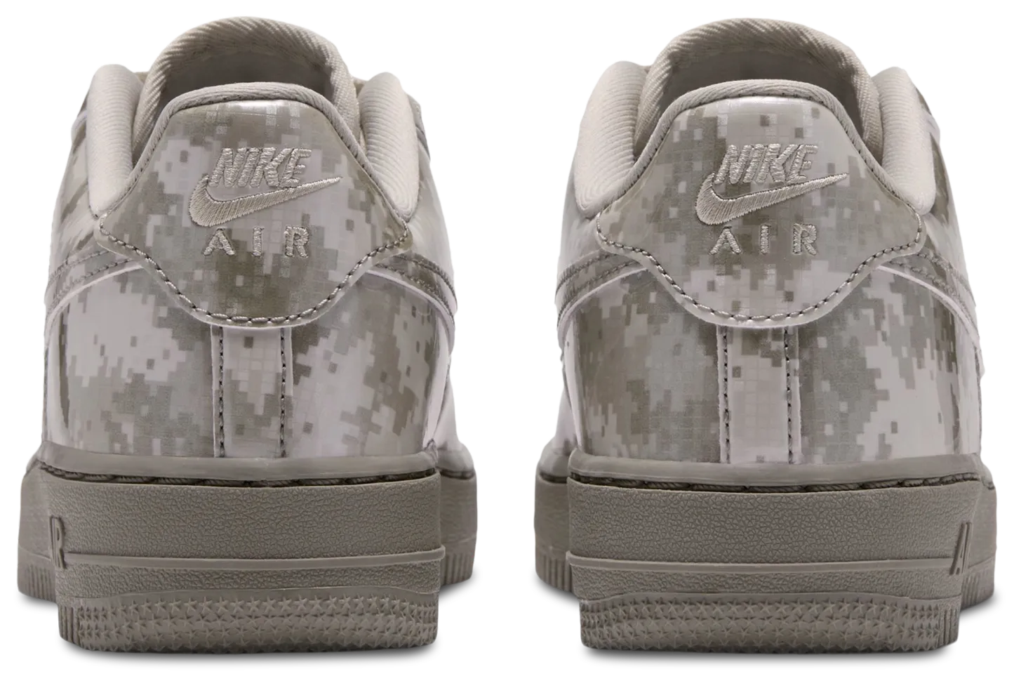 Nike Air Force 1 Low 童款 - Green/Lt Army/Dark Grey - Image 3
