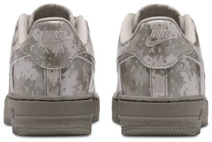Nike Air Force 1 Low 童款 - Green/Lt Army/Dark Grey - Image 3