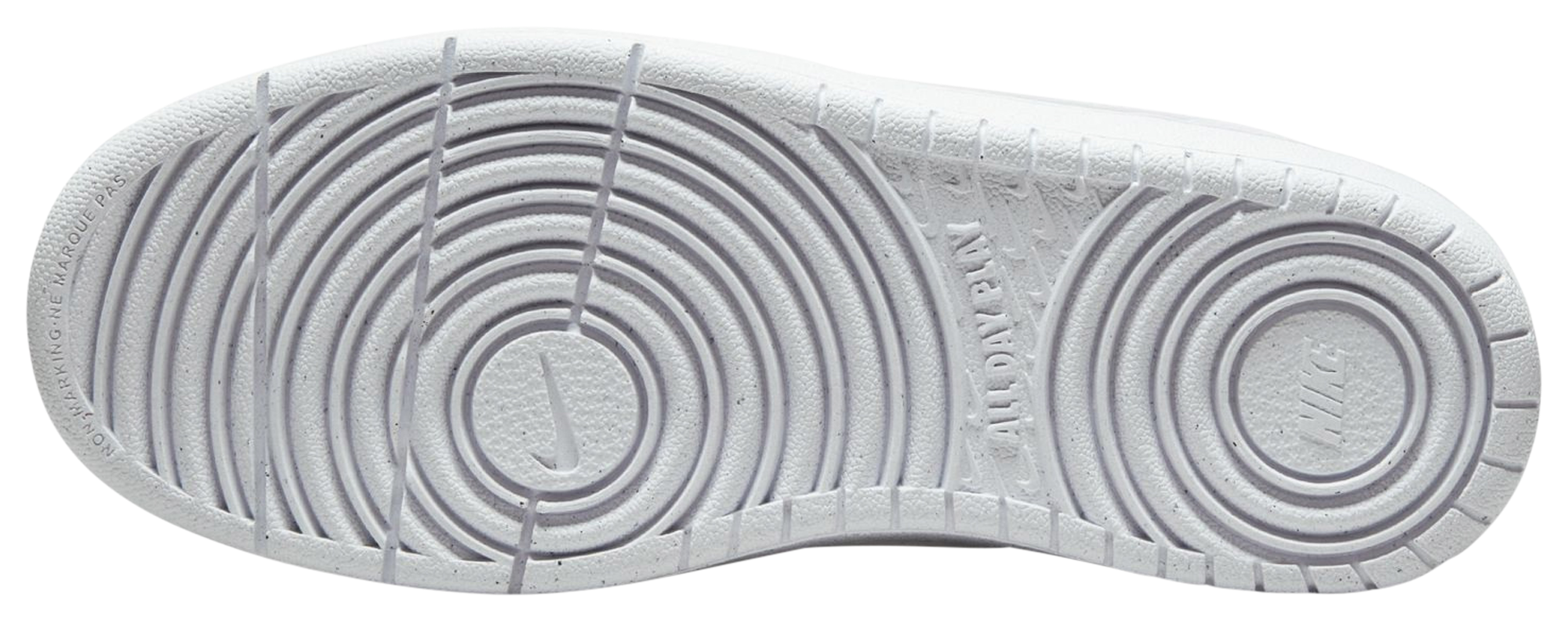 Nike Court Borough Low Recraft 童款 - White/White - Image 6