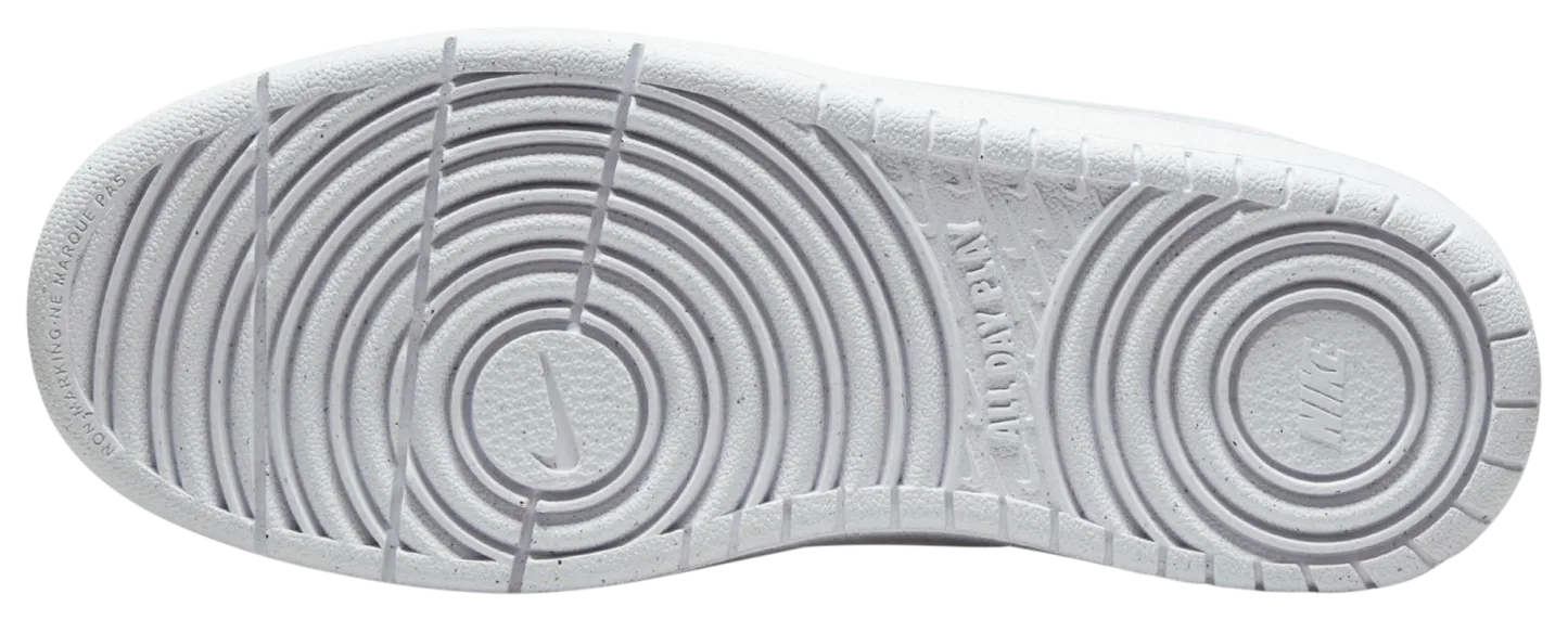 Nike Court Borough Low Recraft 童款 - White/White - Image 6