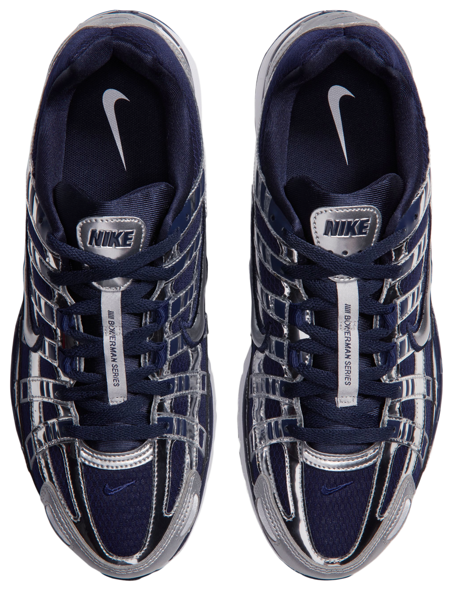 Nike P-6000 - Silver/Navy/White - Image 4