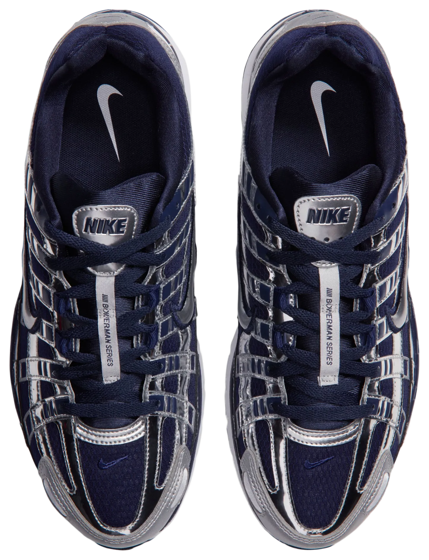 Nike P-6000 - Silver/Navy/White - Image 4