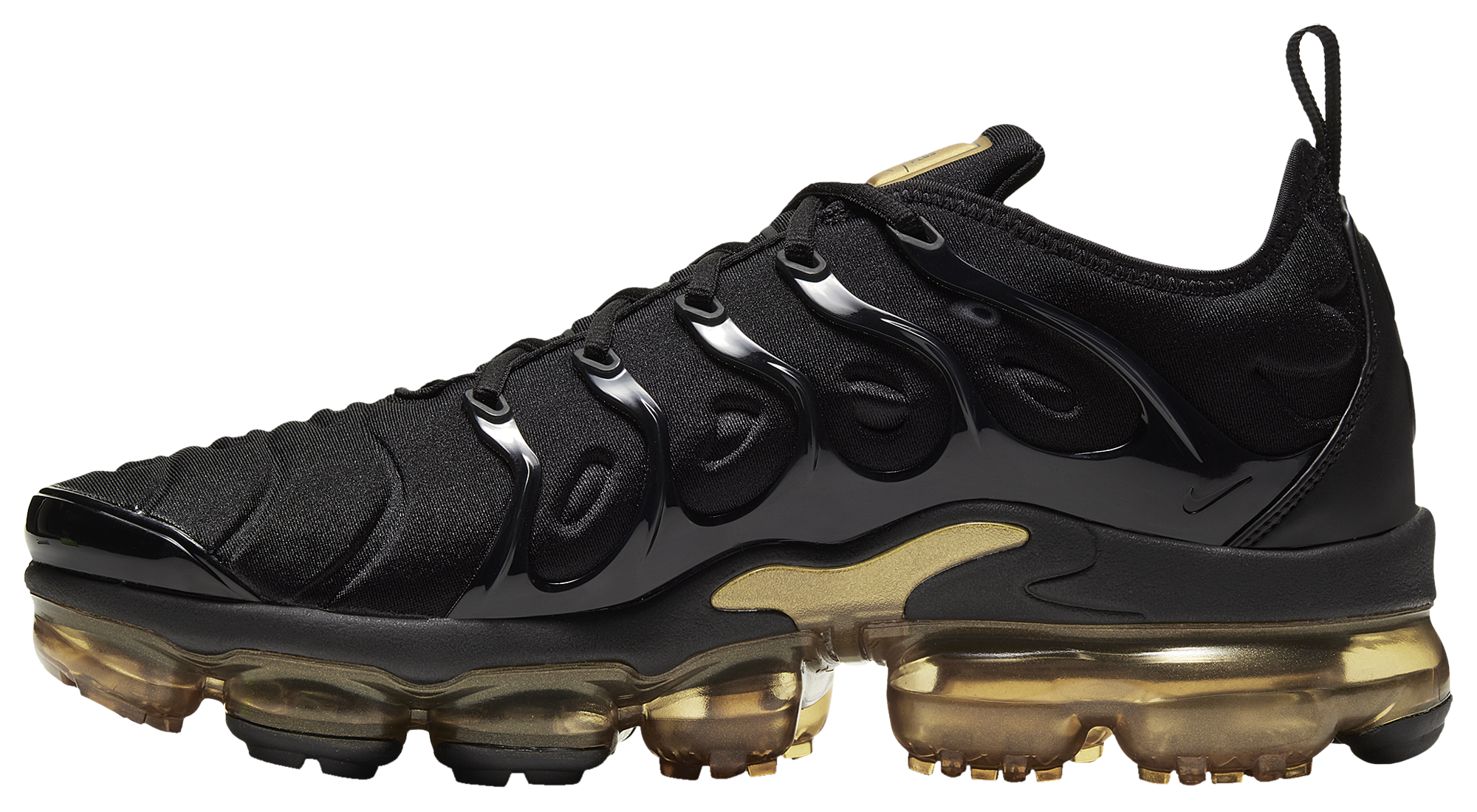 Nike Air Vapormax Plus - Black/Metallic Gold - Image 2